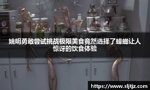 姚明勇敢尝试挑战极限美食竟然选择了蟑螂让人惊讶的饮食体验